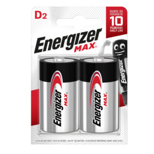 PILE D  TORCIA - 1,5V - ENERGIZER MAX - CONF. 2 PEZZI 89485