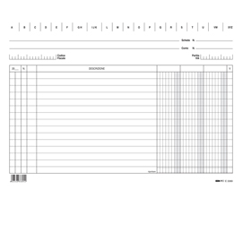 SCHEDE A 2 COLONNE 17X24 CF. 100 EDIPRO 56342