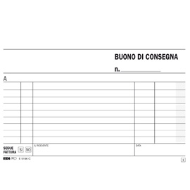 BL CONSEGNE 33X3 AUT 11,5X16,5 EDIPRO 6267C0033 61716