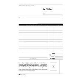 BLOCCO RICEVUTE SANITARIE - 50-50 FOGLI AUTORICALCANTI - 23 X 15CM - EDIPRO 50267