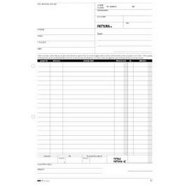 BLOCCO FATTURE 1 ALIQUOTA IVA - 33-33-33 FOGLI AUTORICALCANTI - 29,7 X 21CM - EDIPRO 50293