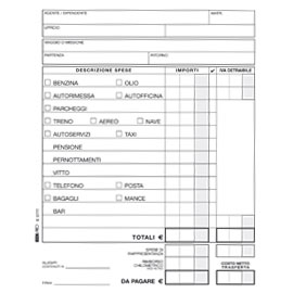 BL 25 BUSTE NOTA SPESE 28X15 EDIPRO 6666 50263