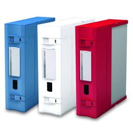 SCATOLA ARCHIVIO COMBI BOX E600 - DORSO 9 CM - 29,8X36,2 CM - ROSSO - FELLOWES 49396