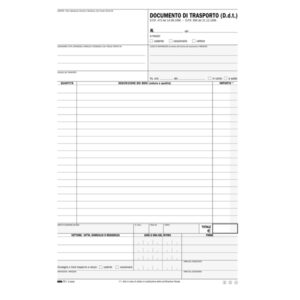 DDT SNAP - 3 COPIE AUTORICALCANTI - 31 X 20,5CM - 100 FOGLI - EDIPRO 50262