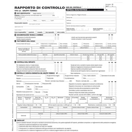 RAPPORTI CONTROLLO EFFICIENZA ENERGETICA REG, LOMBARDIA - T1 A 29,7X214 CM - SNAP 3C - CONF. 25 PEZZI 90741