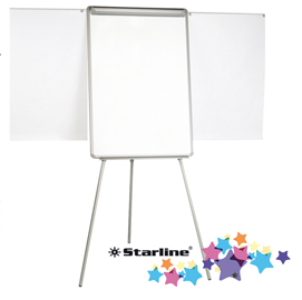 LAVAGNA PORTABLOCCO CON BRACCI ESTENSIBILI - 70X102 CM - BIANCO - STARLINE STL6408