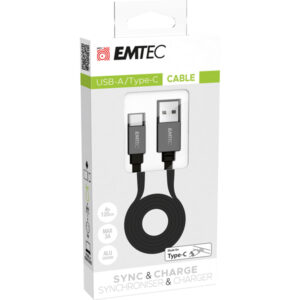 EMTEC - CAVO USB-A TO TYPE C T700 - ECCHAT700TC EMTDT700TC
