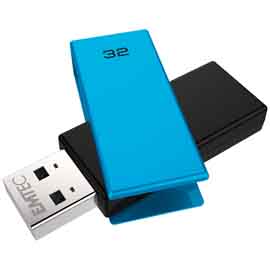 EMTEC - USB 2.0 - C350 - 32 GB - BLU EMTD32GC352