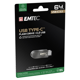 EMTEC - MEMORIA TYPE C - C280 - 64GB - ECMMD64GC283 EMTMD64GC283