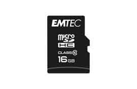 EMTEC - MICRO SDHC CLASS 10 CLASSIC - ECMSDM16GHC10CG - 16GB EMTSD16GHC10CG