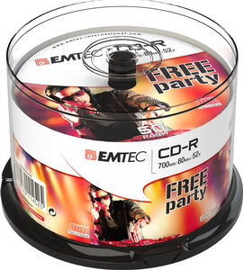 EMTEC - CD-R - ECOC805052CB - 80MIN-700MB EMTC805052CB