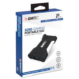 EMTEC SSD 3.2GEN2 X210 2TB PORTATILE GAMING EMTD2TX210G