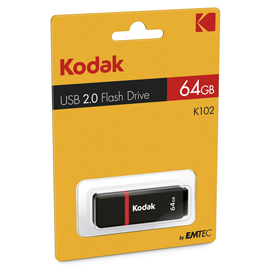 KODAK - MEMORIA USB 2.0 - EKKMMD16GK102 - 64GB KODD64GK102