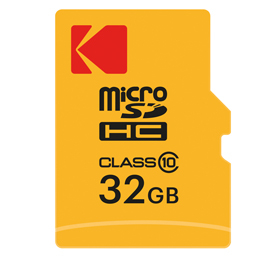 KODAK - MICRO SDHC CLASS 10 EXTRA - EKMSDM32GHC10CK - 32GB KODSD32GHC10