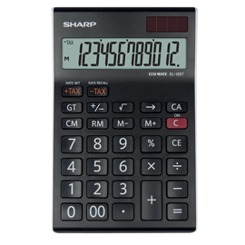 SHARP - CALCOLATRICE DA TAVOLO EL-125T - 12 CIFRE - EL-125T SHAEL125T