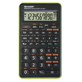 SHARP - CALCOLATRICE SCIENTIFICA - VERDE - EL 501TBGR SHAEL501TBGR