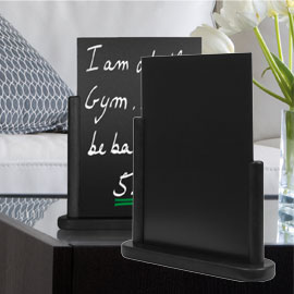 LAVAGNA DA TAVOLO ELEGANT - A5 - 20X23X6 CM - NERO - SECURIT 71651