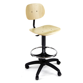 SEDUTA TECNIGRAFO - MULTISTRATO - CON RUOTE - FAGGIO - UNISIT 70721