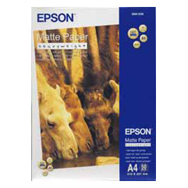 CARTA EPSON SPECIALE OPACA MATTE FOTOGRAFICA A4 50 FG. GR. 167 EPSS041256