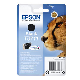 INK-JET NERO A PIGMENTI EPSON DURABRITE ULTRA STYLUS D78 BLISTER EPST07114012