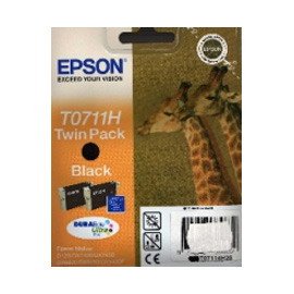 INK-JET NERO A PIGMENTI EPSON DURABRITE ULTRA STYLUS D78 2 PZ. EPST07114H10