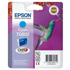 CARTUCCIA CYANO EPSON STY PHOTO R265 R360 BLISTER EPST08024011
