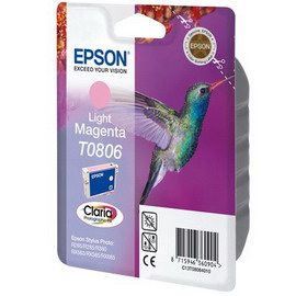 CARTUCCIA MAGENTA  LIGHT EPSON STY PHOTO R265 R360 BLISTER EPST08064011
