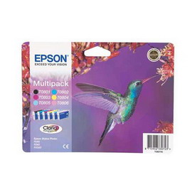 MULTIPACK (T080) 6 COL. NERO CIANO MAGENTA GIALLO CIANO CHIARO MAGENTA CHIARO EPST08074011