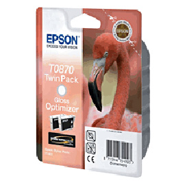CARTUCCIA GLOSS OPTIMIZER EPSON STYLUS PHOTO R1900 CONF. 2 PZ EPST08704010