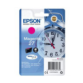 INK-JET MAGENTA  EPSON WORK FORCE WF-3620DWF-3640DTWF-7610DWF-7620DTWF 27 EPST27034012