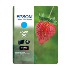 INK-JET CIANO FRAGOLA  EPSON EXPRESS HOME XP-235 XP-332 XP-435 NR. 29 EPST29824012