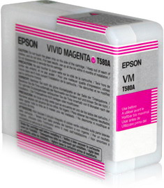 TANICA INCHIOSTRO A PIGMENTI EPSON ULTRACHROME K3 VIVID-MAGENTA (80ML) EPST580A00