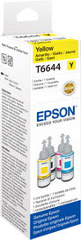 FLACONE INCHIOSTRO GIALLO EPSON L300 L355 L555 70ML EPST664440