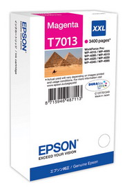TANICA INCHIOSTRO A PIGMENTI MAGENTA EPSON DURABRITE XXL WORKFORCE PRO 4015-4025-4525-4595 EPST70134010