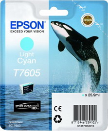INK-JET EPSON SC-P600 CIANO CHIARO 25,9ML EPST76054010