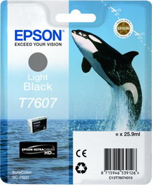 INK-JET EPSON SC-P600  LIGHT BLACK 25,9 ML EPST76074010
