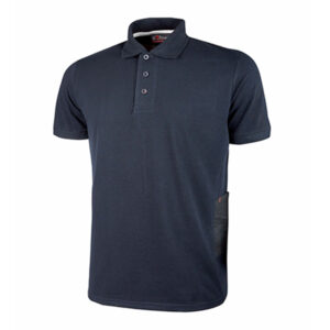 POLO A MANICHE CORTE GAP - TAGLIA XXL - BLU - U-POWER - CONF. 3 PEZZI 89883