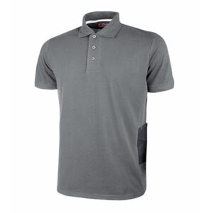 POLO A MANICHE CORTE GAP - TAGLIA XL - GRIGIO SCURO - U-POWER - CONF. 3 PEZZI 89886
