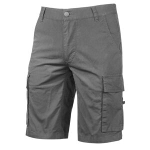BERMUDA DA LAVORO SUMMER - TAGLIA L - GRIGIO - U-POWER 89899