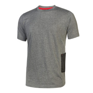 MAGLIETTE A MANICHE CORTE ROAD - TAGLIA M - GRIGIO SCURO - U-POWER - CONF. 3 PEZZI 89872