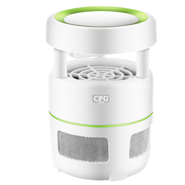 CATTURA ZANZARE ZANZA TRAP COMPACT LED - CON USB - 12,5 X 12,5 X 17,8 CM - CFG 95481