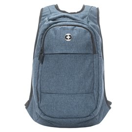 ZAINO PORTA NOTEBOOK 15'' OPTICAL BLU DENIM SWISS 100093