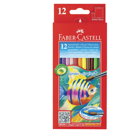 AST.CART.12MAT ACQUAREL ABER CASTELL 46468