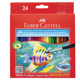 AST.CART.24MAT ACQUAREL ABER CASTELL 46469