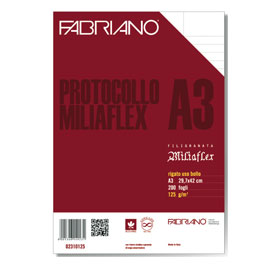 CARTA PROTOCOLLO 125GR. USO BOLLO FABRIANO CF 200FG 36779