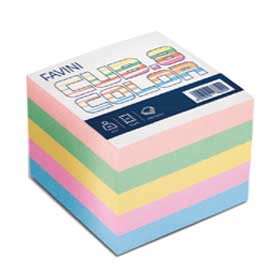 BLOCCO CUBO COLLATO SOFTCOLOR 5C Q6 FAVINI 47906