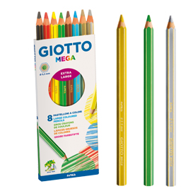 PASTELLO GIOTTO MEGA X8 FILA 49991