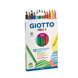 PASTELLO GIOTTO MEGA X12 FILA 28094