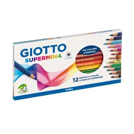 PASTELLO GIOTTO SUPERMINA X12 FILA 36196