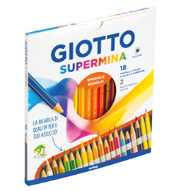 PASTELLO GIOTTO SUPERMINA X18 FILA 90367